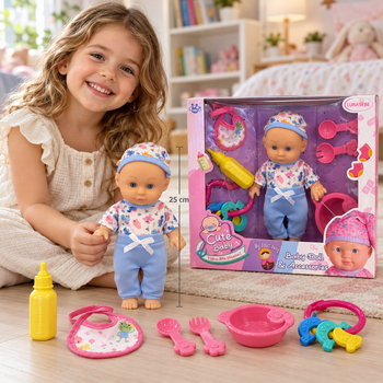 Doll Set სათამაშო თოჯინა
