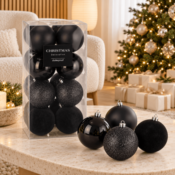 Midnight Velvet Christmas Ball Hanging Decoration - ნაძვის ხის სათამაშო