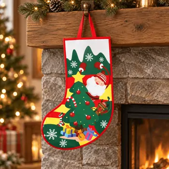 Evergreen Wishes Decorative Socks - საახალწლო წინდა