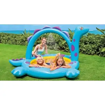 Intex -ის აუზი საბავშვო დინოზავრი ცისფერი 229*165*117 -57437, 2 image