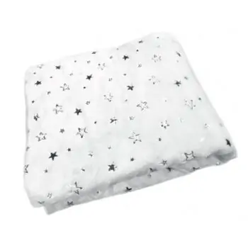 KikkaBoo-ს ახალშობილის პლედი Micro mink blanket with metalic shine