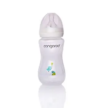Cangaroo-ს საბავშვო ბოთლი  300 ml PP Baby bottle Birdy Blu boy color