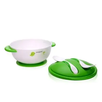 Cangaroo-ს ჩვილის საკვები თასი SET OF FEEDING BOWL WITH FORK AND SPOON F1301, 2 image