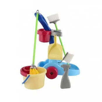 Polesie-ს სათამაშო დასუფთავების ნაკრები POLESIE 36575 Cleaner set (box), 4 image