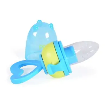 Cangaroo-ს საბავშვო ხილის საჭმელი საწოვარა Silicone Fresh Food Feeder Love PINK - F1333, 3 image