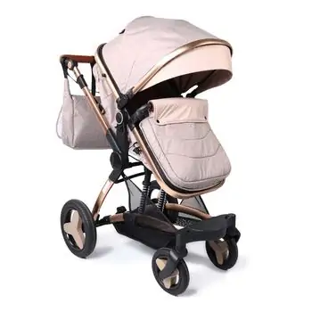 Cangaroo Veyron Beige 3in1 საბავშვო ტრანსფორმერი ეტლის კომპლექტი, 5 image