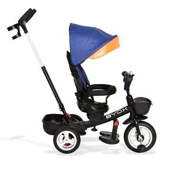 Byox Atlas Dark Blue სამ თვლიანი ველო ეტლი, 2 image