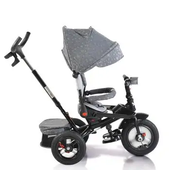 Byox Jockey With Music Tray Beige Stars სასეირნო ველო-ეტლი, 4 image