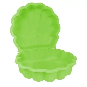 Paradiso Toys-ს ქვიშაში სათამაშო ნიჟარა SANDPIT / PADDLING POOL SHELL (SEt of 2) GREEN 02221, 2 image