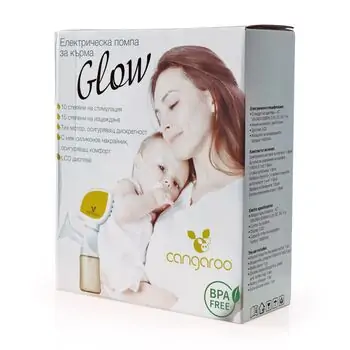 Cangaroo-ს ელექტრო რძის გამოსაწველი Electric Breast Pump Glow XN-D220, 3 image