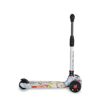 Byox-ის სკუტერი (სამაკატი) SCOOTER PUNKY WHITE, 3 image