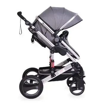 Cangaroo Gala 3in1 Premium Crystal საბავშვო ტრანსფორმერი ეტლის კომპლექტი, 6 image