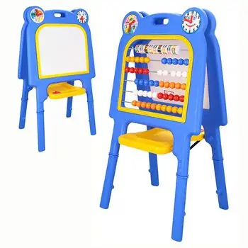 SMARTY DRAING BOARD WITH ABACUS BLUE Pilsan-ის სახატავი დაფა 03 406