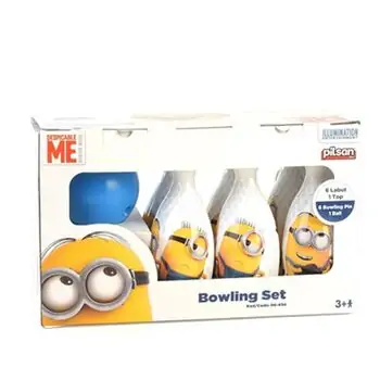 Pilsan-ის სათამაშო მინი ბოულინგი 06 434 MINIONS MIDI BOWLING WITH BOX, 2 image
