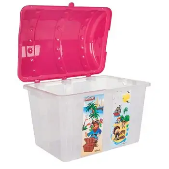 Pilsan-ის სათამაშოების შესანახი ყუთი 06 189 TREASURE CHEST, 2 image