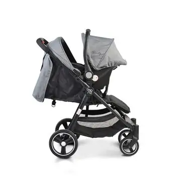 Cangaroo Sindy Pink 2in1 საბავშვო ეტლის კომპლექტი, 12 image
