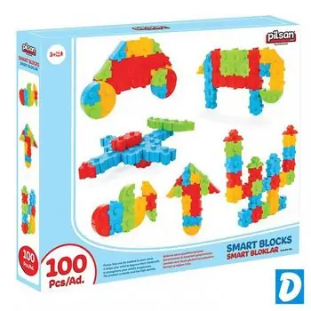 Pilsan-ის სათამაშო კონსტრუქტორი 03 295 SMART BLOCKS