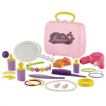 Polesie-ს ტრილიაჟის აქსესუარების ნაკრები 47311 Little Princess dressing set (case)