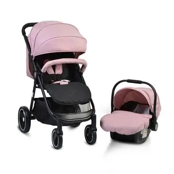 Cangaroo Sindy Pink 2in1 საბავშვო ეტლის კომპლექტი
