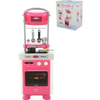 Carmen Kitchen with oven and cooker Polesie-ს საბავშვო სათამაშო სამზარეულო 58836, 5 image