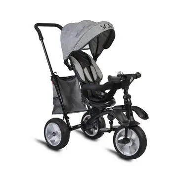 Byox SCAR Dark Grey სამ თვლიანი ველო ეტლი
