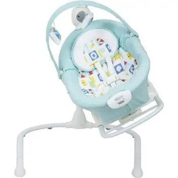 Graco DUET SWAY ROCKER BLOCK ALPHBET ახალშობილის ელექტრო შეზლონგი, 2 image