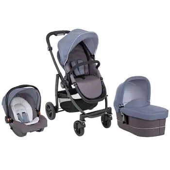 Graco Evo Trio 3-in-1 Minreal საბავშვო ეტლის კომპლექტი