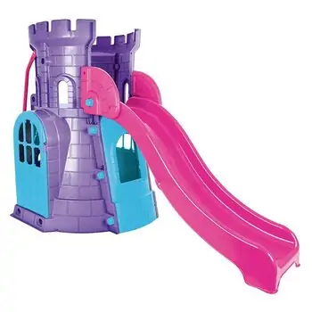 Pilsan-ის კოშკი სასრიალო 07 962 CASTLE SLIDE-PURPLE
