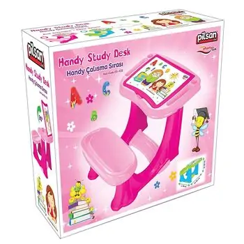 Pilsan-ის სასწავლო მაგიდა 03 433 HANDY STUDY DESK Pink, 2 image