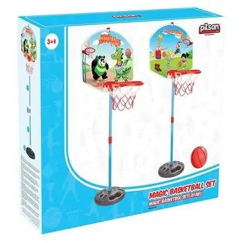 Pilsan- ის კალათბურთის ფარი 03 394 Magic Basketball Set, 2 image