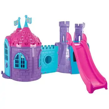 Pilsan-ის პრინცესას სასახლე სასრიალოთი 07 965 CHATEAU SLIDE SET-Purple, 2 image