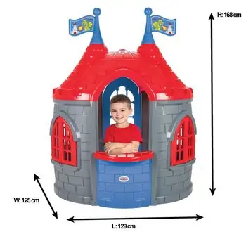 Pilsan-ის პრინცესას სასახლე 07 963 PRINCESS CASTLE Gray, 5 image