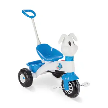 Pilsan-ის სამ თვლიანი ველოსიპედი 07 162 BUNNY TRICYCLE WITH PARENTAL CONTROL
