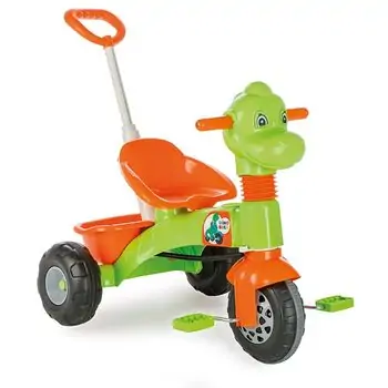 PILSAN 07 138 CONTROLLED DINO TRICYCLE ველოსიპედი დინო