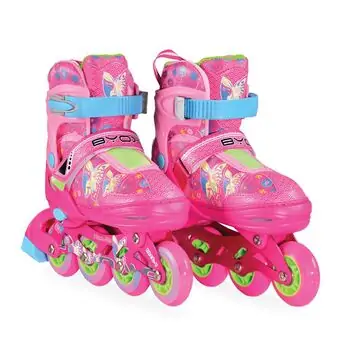 Byox-ის როლიკები INLINE SKATES MASK 34-37 PINK