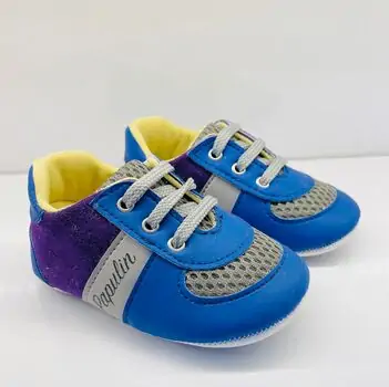 Papulin Baby Shoes 0-12 Months 2136 ჩვილის ფეხსაცმელი BLUE