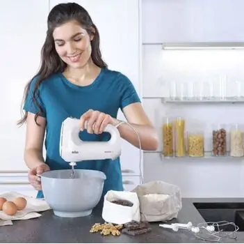 მიქსერი BRAUN HM1010WH, 5 image