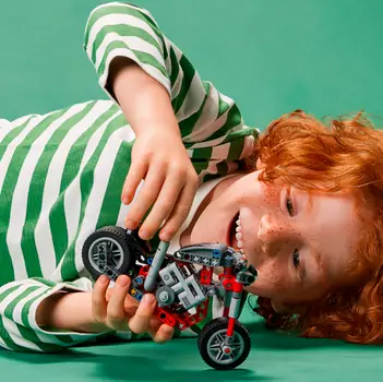 LEGO Technic 42132 Motorcycle, 6 image
