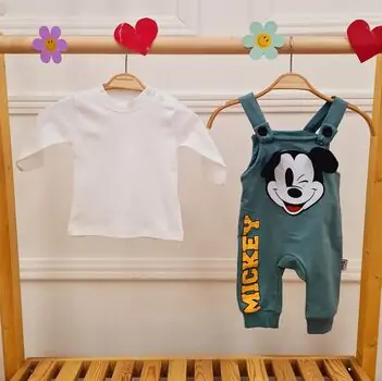 Cute Mickey Mouse Overalls - საბავშვო კომბინიზონი