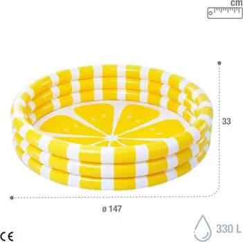 Intex 58432NP Lemon Pool გასაბერი აუზი, 7 image