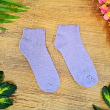 Baby Socks Cotton Purple საბავშვო წინდები