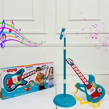 Guitar With Microphone - სათამაშო გიტარა, 2 image