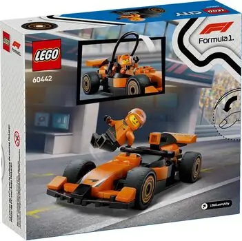 Lego City 60442 F1® Driver with McLaren Race Car, 9 image
