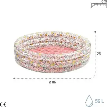 Intex 58427NP Sweet Blossom Baby Pool - გასაბერი აუზი, 9 image