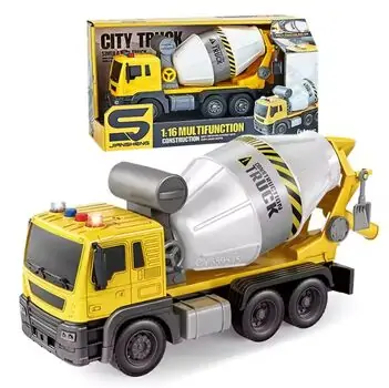Multifunction City Truck With Music And Light - სათამაშო სატვირთო მანქანა