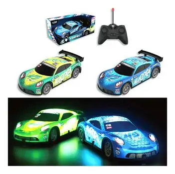 Remote Racing Car Toy With light  - სათამაშო მანქანა დისტანციური მართვით