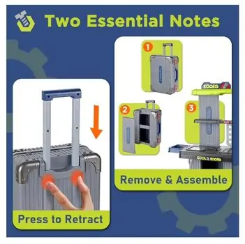 Cool Tool Set And Accessories - საბავშვო ხელსაწყოების ნაკრები, 7 image