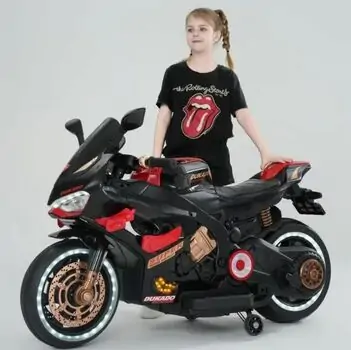 Ducado Electric Motorcycle With Turbo Black  - ელექტრო მოტოციკლი, 3 image