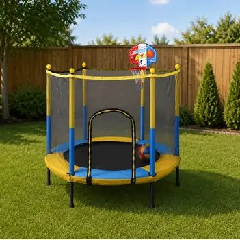Metal & Plastic Trampoline 140cm 5FT - ბატუტი
