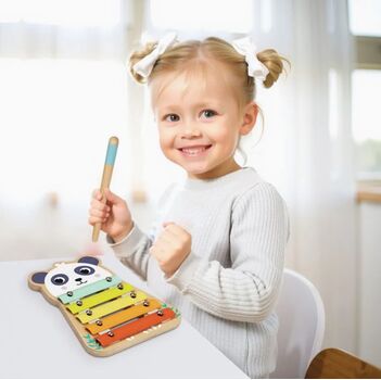 Wooden Melody Xylophone - ხის სათამაშო ქსილოფონი, 5 image